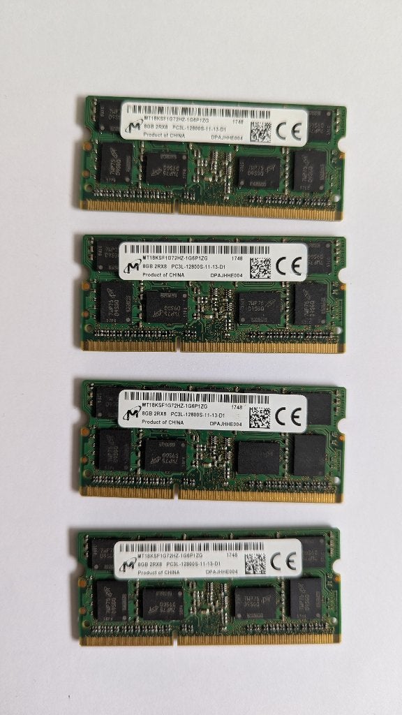 SO-DIMM 8 GB DDR3 ECC 12800, Gebruikt, 8 GB, DDR3, Ophalen of Verzenden