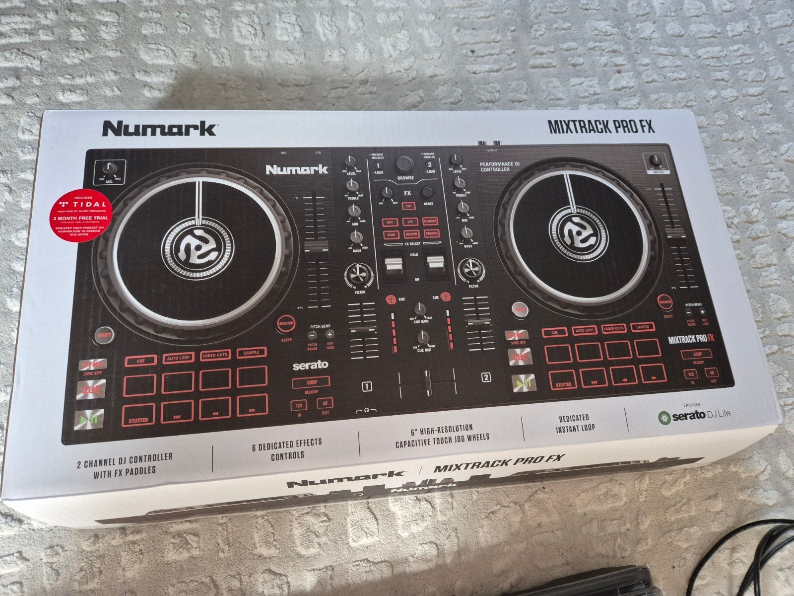 numark mixtrack pro fx + bon TEAB, Muziek en Instrumenten, Dj-sets en Draaitafels, Ophalen, Zo goed als nieuw, Dj-set, Numark