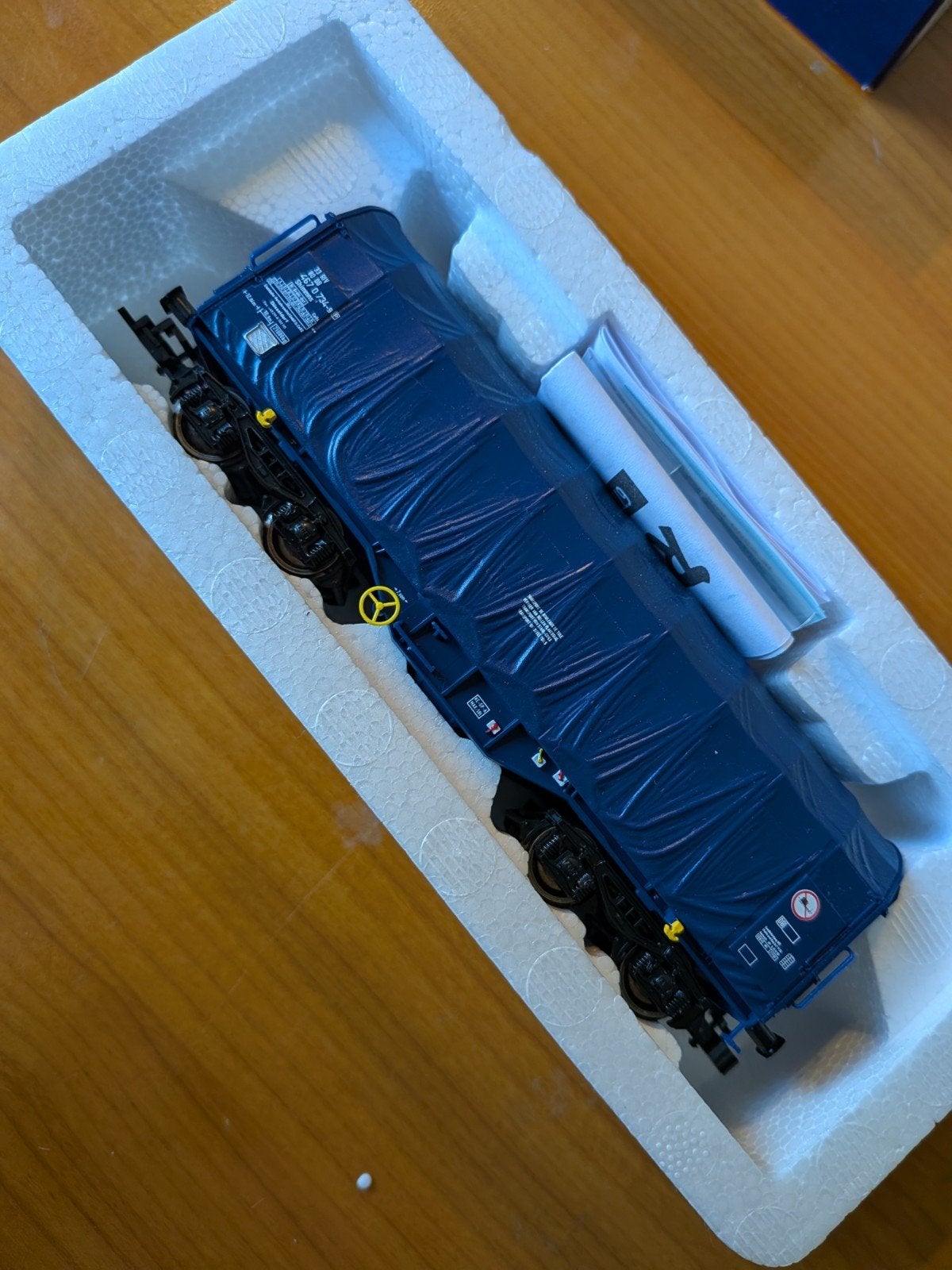 Roco Blikwagen, Gelijkstroom, Wagon, Ophalen of Verzenden, Zo goed als nieuw