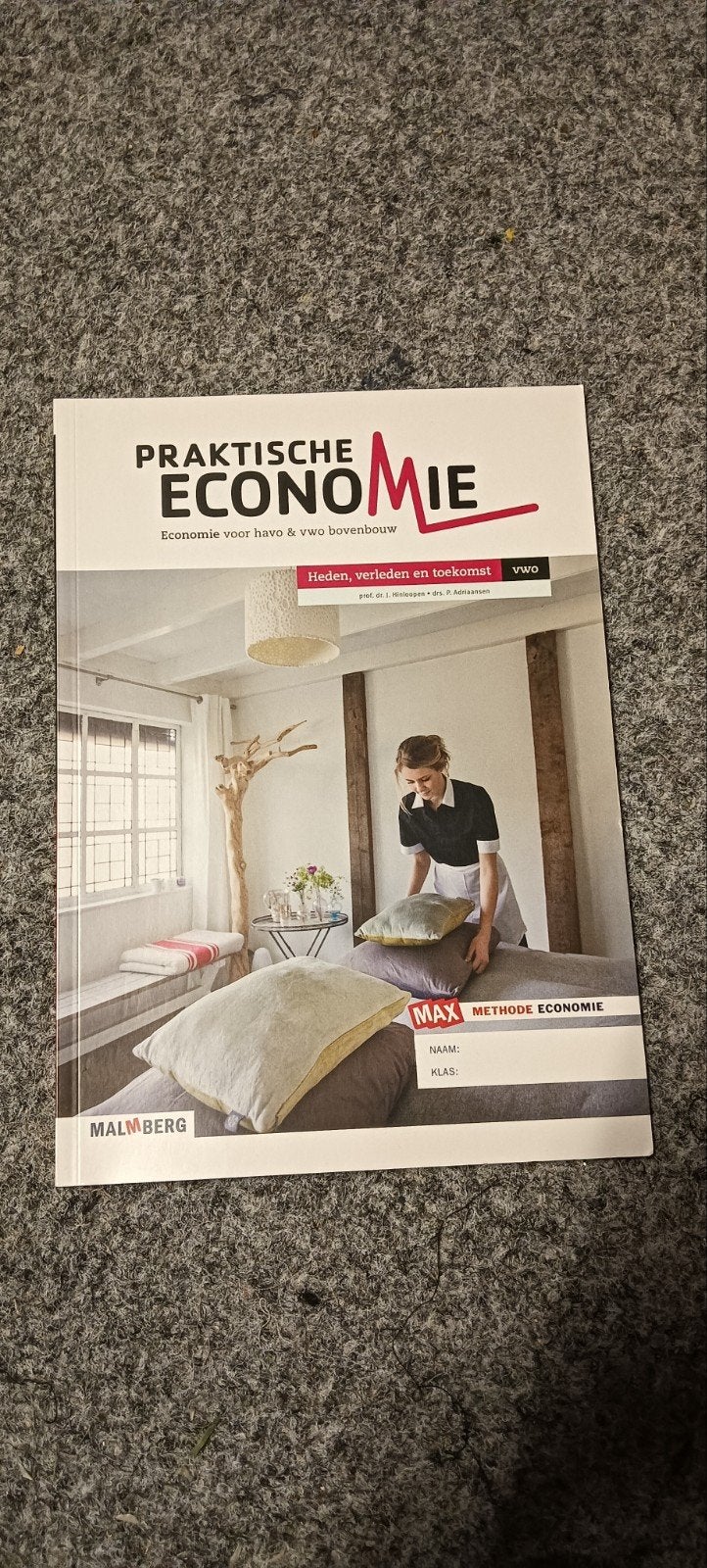 Praktische Economie Havo/Vwo Bovenbouw - Malmberg, Boeken, J. Willemsen & P. Adriaanse, Zo goed als nieuw, Gamma, HBO
