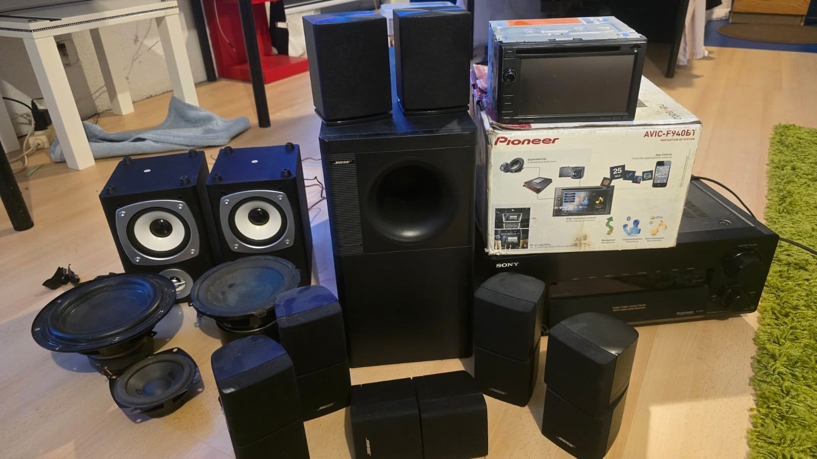 Bose speakers, Ophalen of Verzenden, Zo goed als nieuw, Bose, Minder dan 60 watt