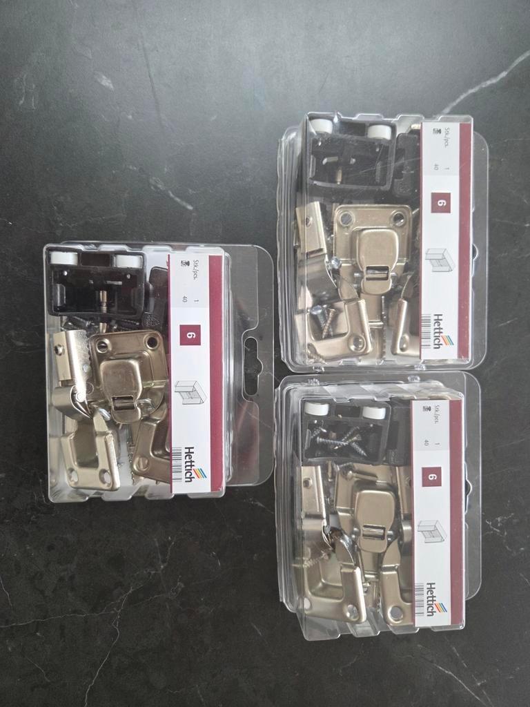 Hettich vouwschuifdeurbeslag - Nieuw in verpakking, Ophalen of Verzenden, Nieuw, Overige materialen, Overige typen