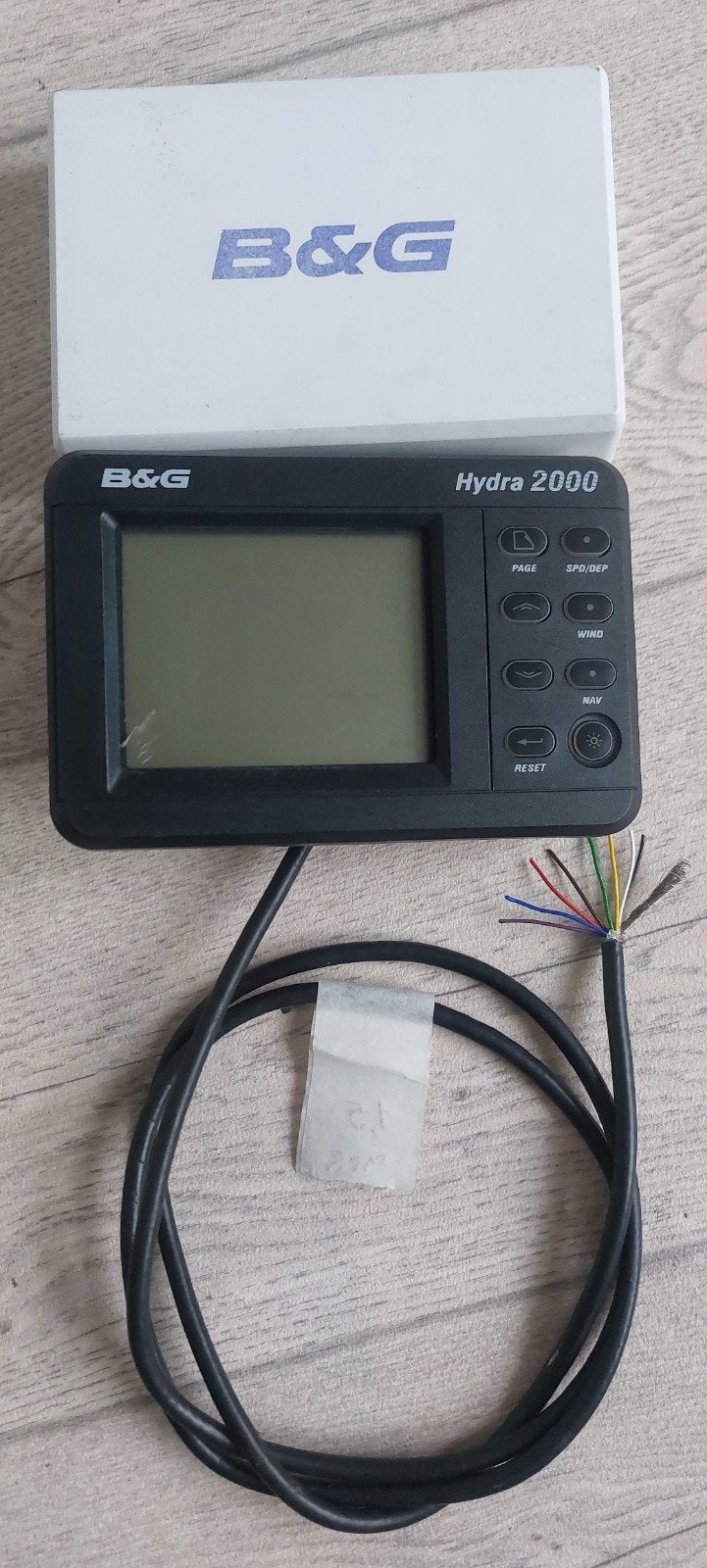 B&G Hydra 2000 NMEA FFD 8-knops instrument display, Ophalen of Verzenden, Zo goed als nieuw, Gps of Kompas