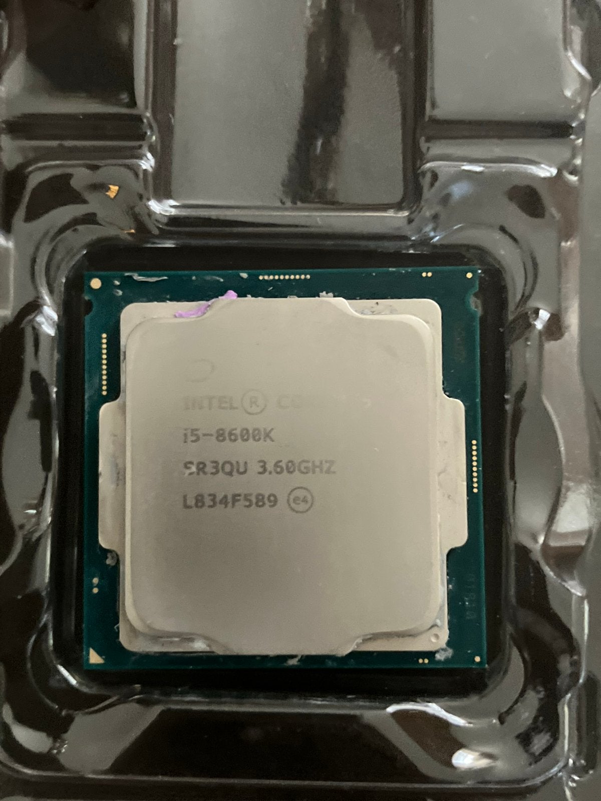 Intel Core i5-8600K processor, Computers en Software, 6-core, Ophalen of Verzenden, Zo goed als nieuw, Intel Core i5