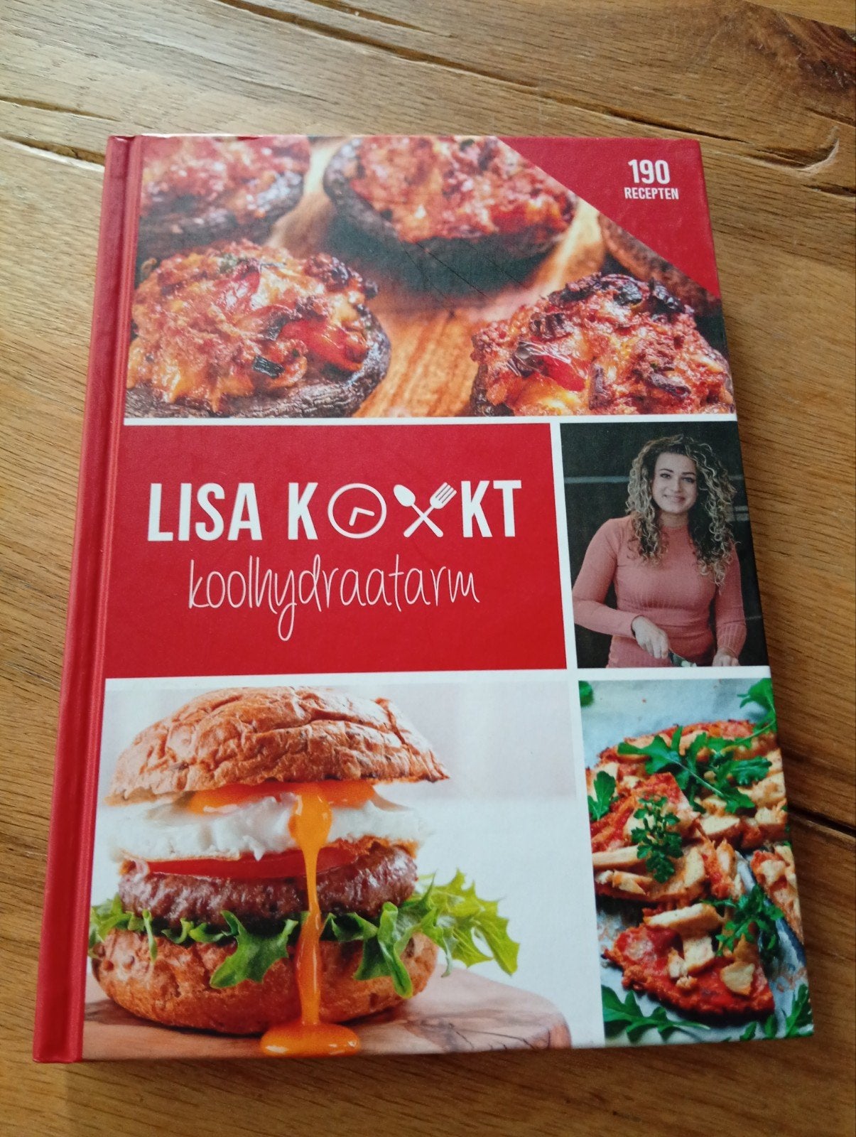 Lisa Kookt Koolhydraatarm - Kookboek met 190 recepten, Boeken, Gezond koken, Ophalen of Verzenden, Zo goed als nieuw, Overige typen