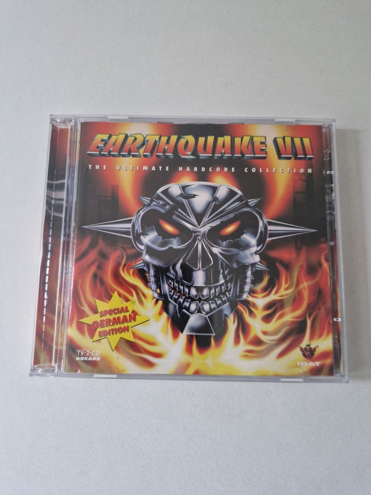 Earthquake vii 7 special german edition thunderdome, Verzenden, Gebruikt