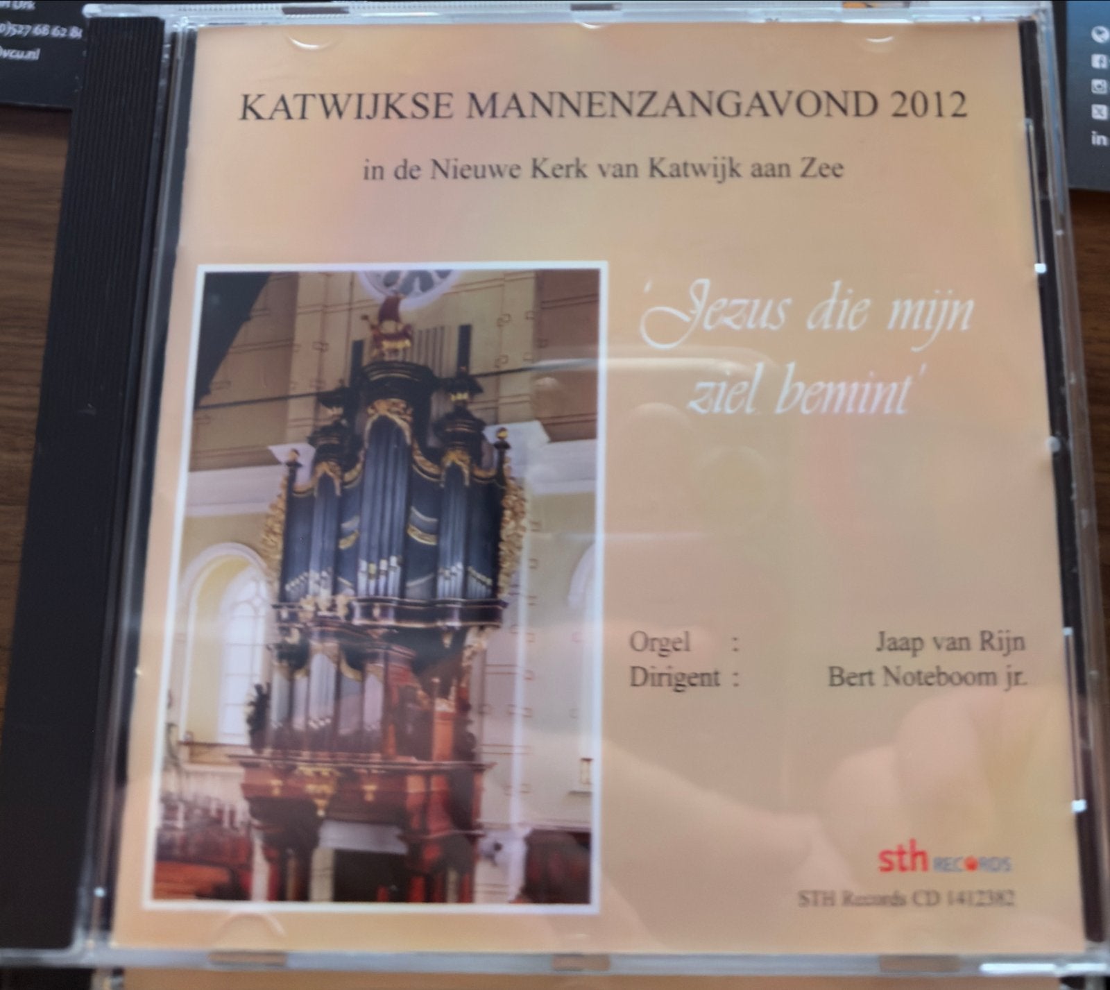 Katwijkse Mannenzangavond 2012 - Jezus die mijn ziel bemint, Orgel, Geestelijke liederen, Ophalen of Verzenden, Zo goed als nieuw