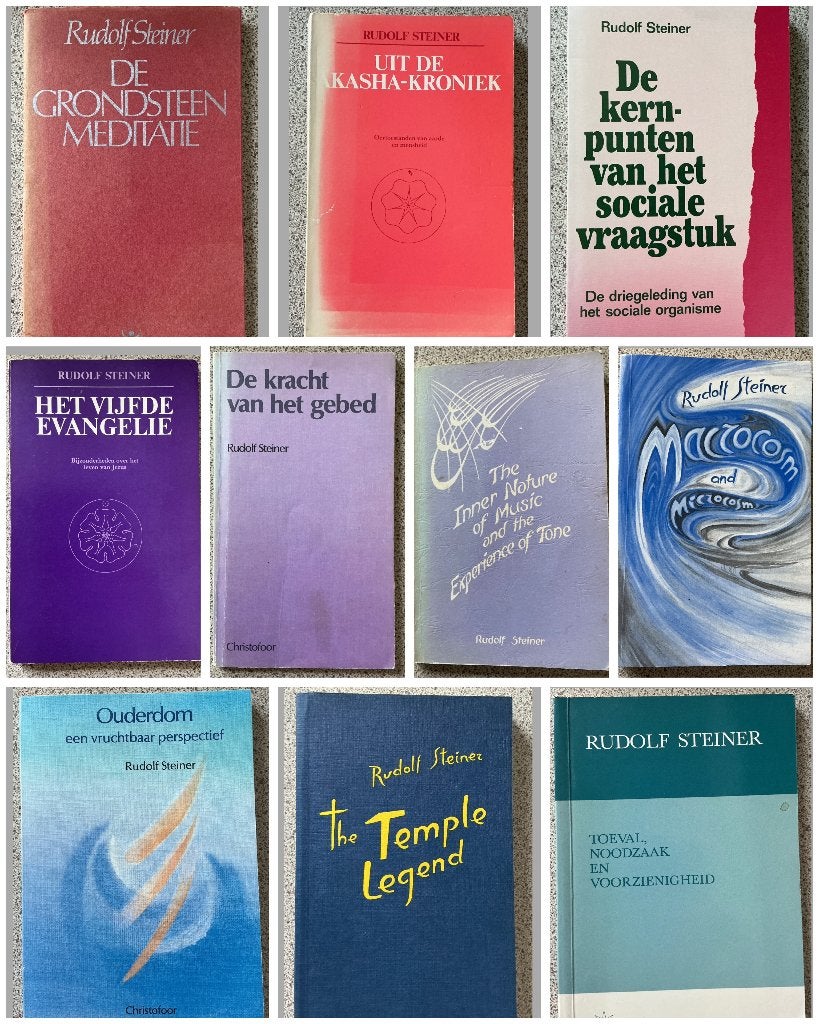 Akasha kroniek/ Evangelie/ Toeval/ Macrocosm- Rudolf Steiner, Boeken, Ophalen of Verzenden, Gelezen, Praktische filosofie, Rudolf Steiner