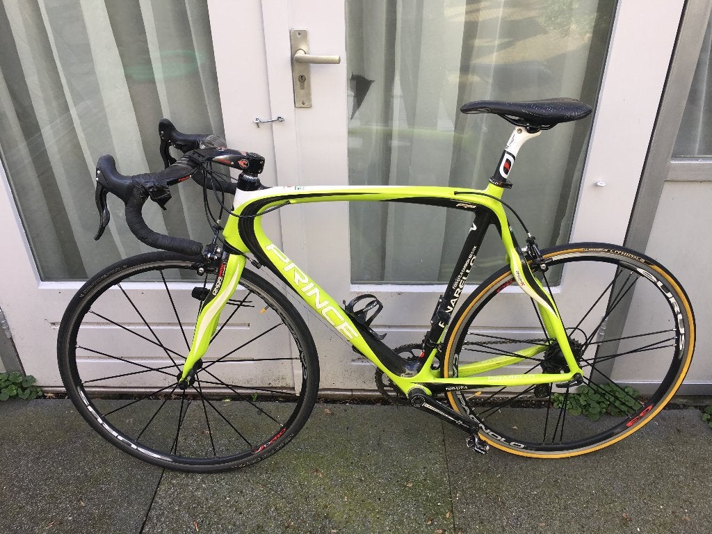PINARELLO PRINCE, 28 inch, Gebruikt, Carbon, 57 tot 61 cm
