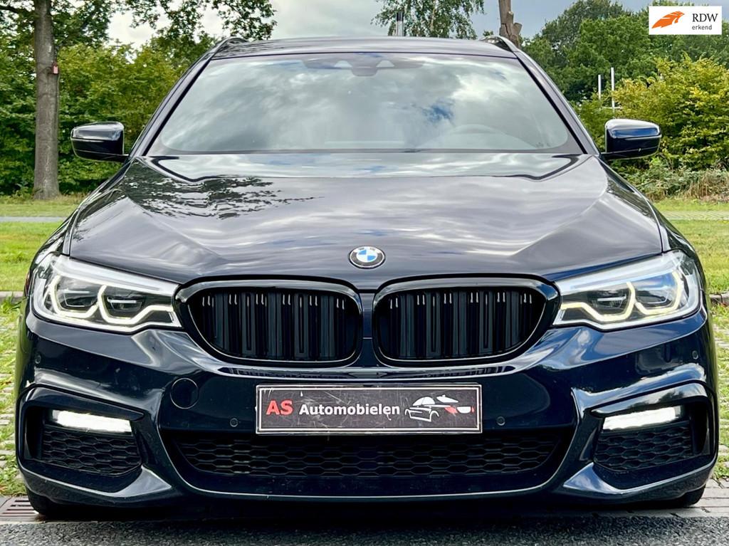 BMW 5-serie 520d M-PAKKET TOURING 20 INCH, 1998 cc, Achterwielaandrijving, Gebruikt, Zwart