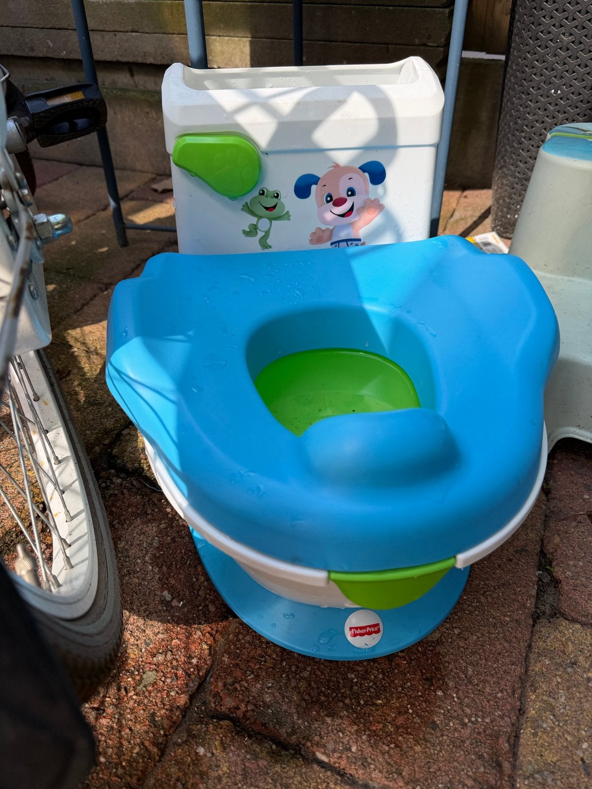 Fisher-Price Potje en Toiletverkleiner, Ophalen of Verzenden, Gebruikt