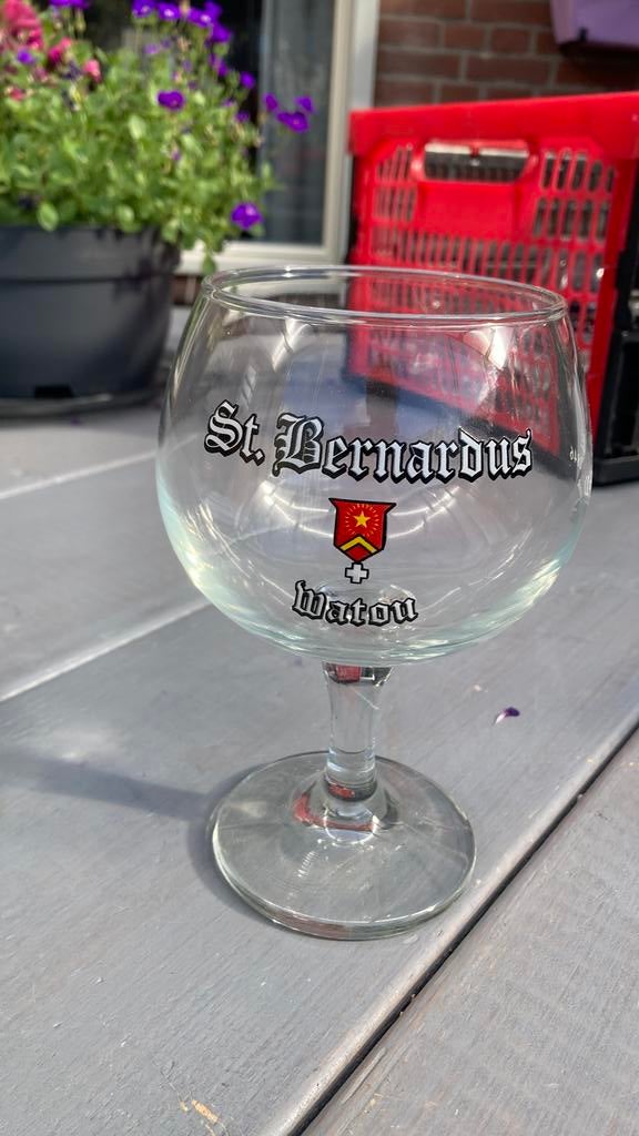St Bernardus bierglas., Verzamelen, Ophalen of Verzenden, Zo goed als nieuw, Glas of Glazen, Overige merken