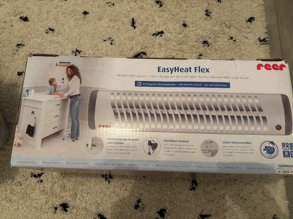 Reer easyheat flex commode warmtestraler, Ophalen of Verzenden, Nieuw