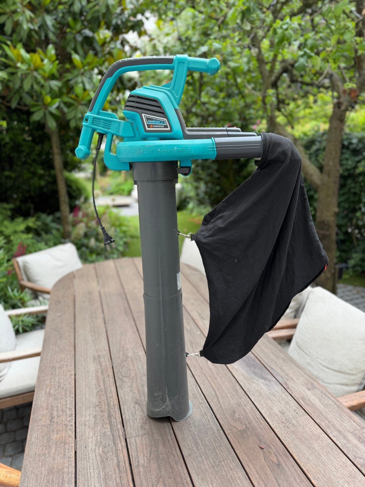 Gardena ErgoJet 3000 Bladblazer - Krachtig en Efficiënt, Ophalen, Handgedragen, Zo goed als nieuw, Met opvangzak