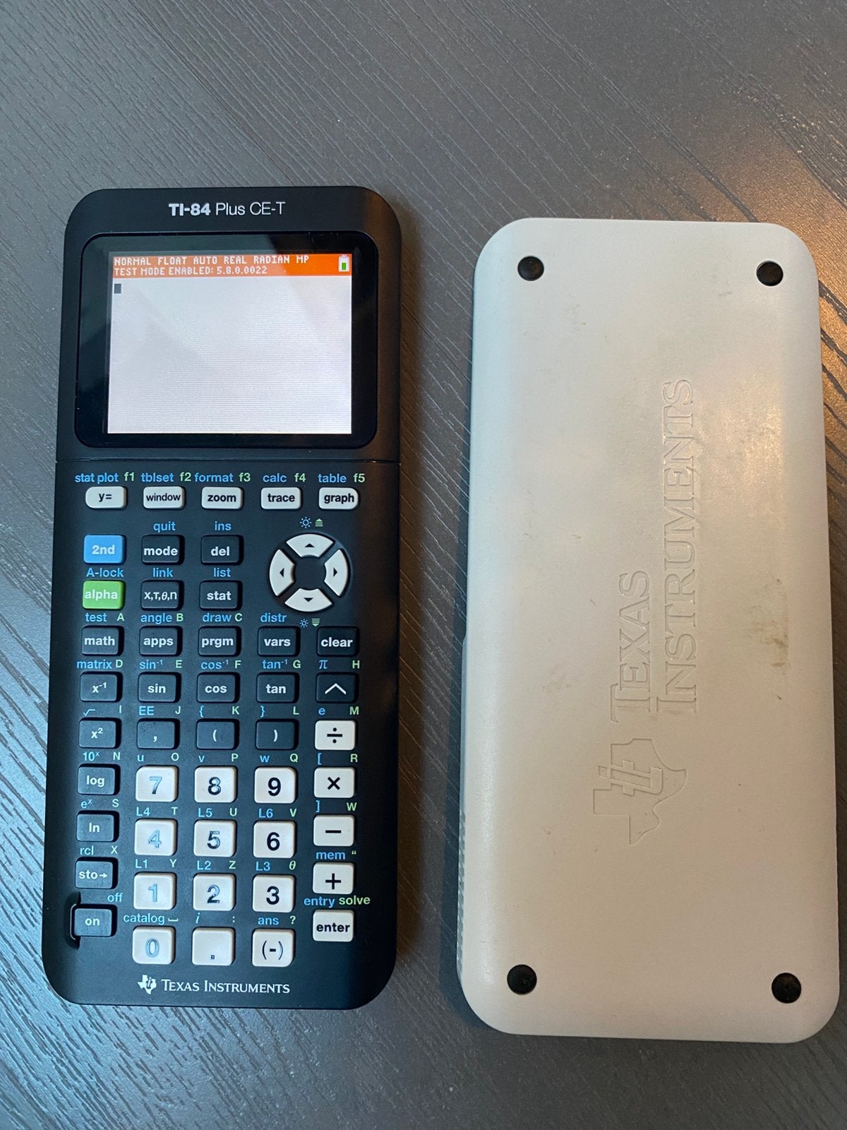 Rekenmachine Texas instruments TI84 plus CE-T, Ophalen of Verzenden, Zo goed als nieuw