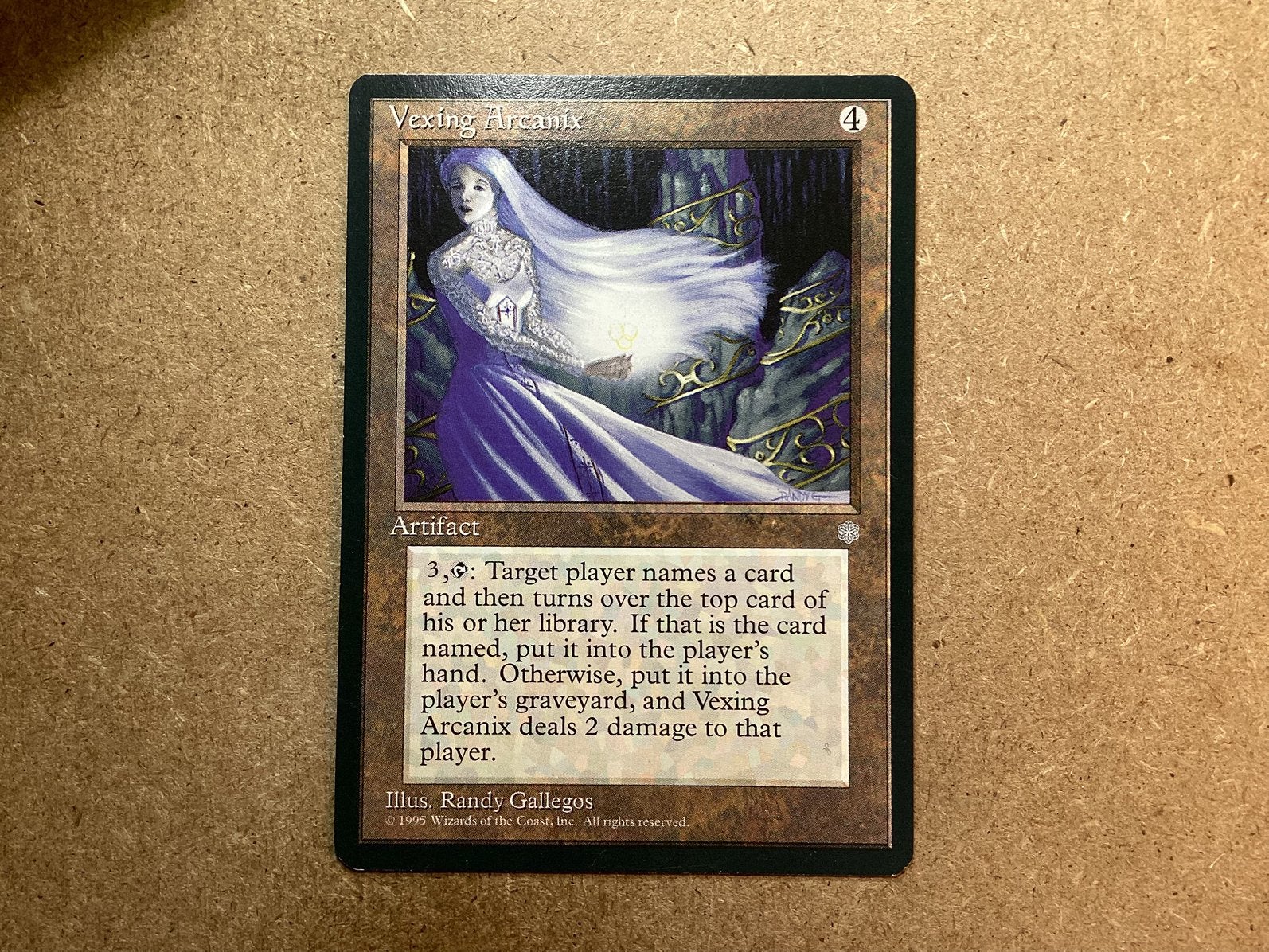 1x Vexing Arcanix (Excellent), Ophalen of Verzenden, Zo goed als nieuw, Losse kaart