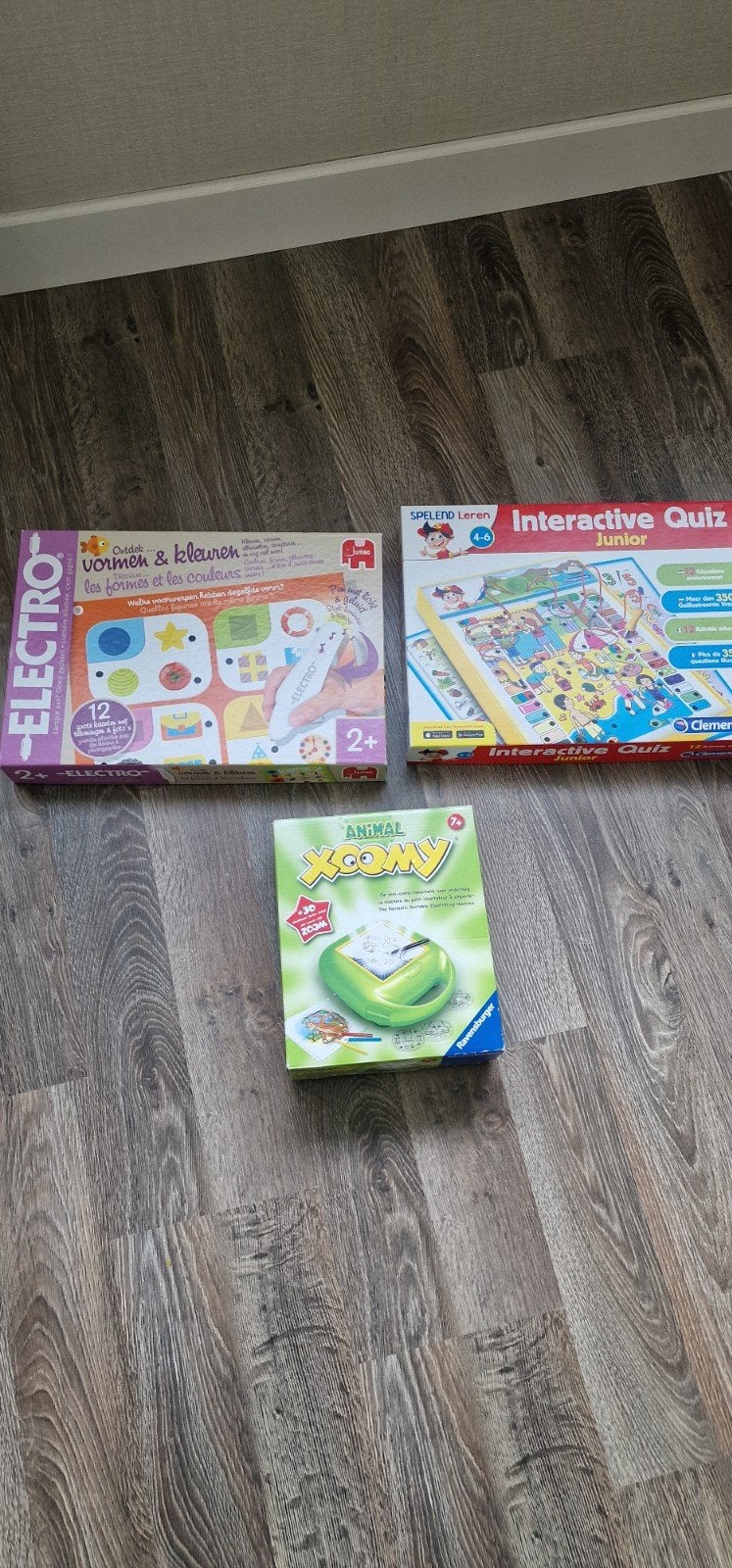 Jumbo Electro, Clementoni Quiz & Xoomy Teke, Kinderen en Baby's, Speelgoed | Educatief en Creatief, Ophalen of Verzenden, Gebruikt