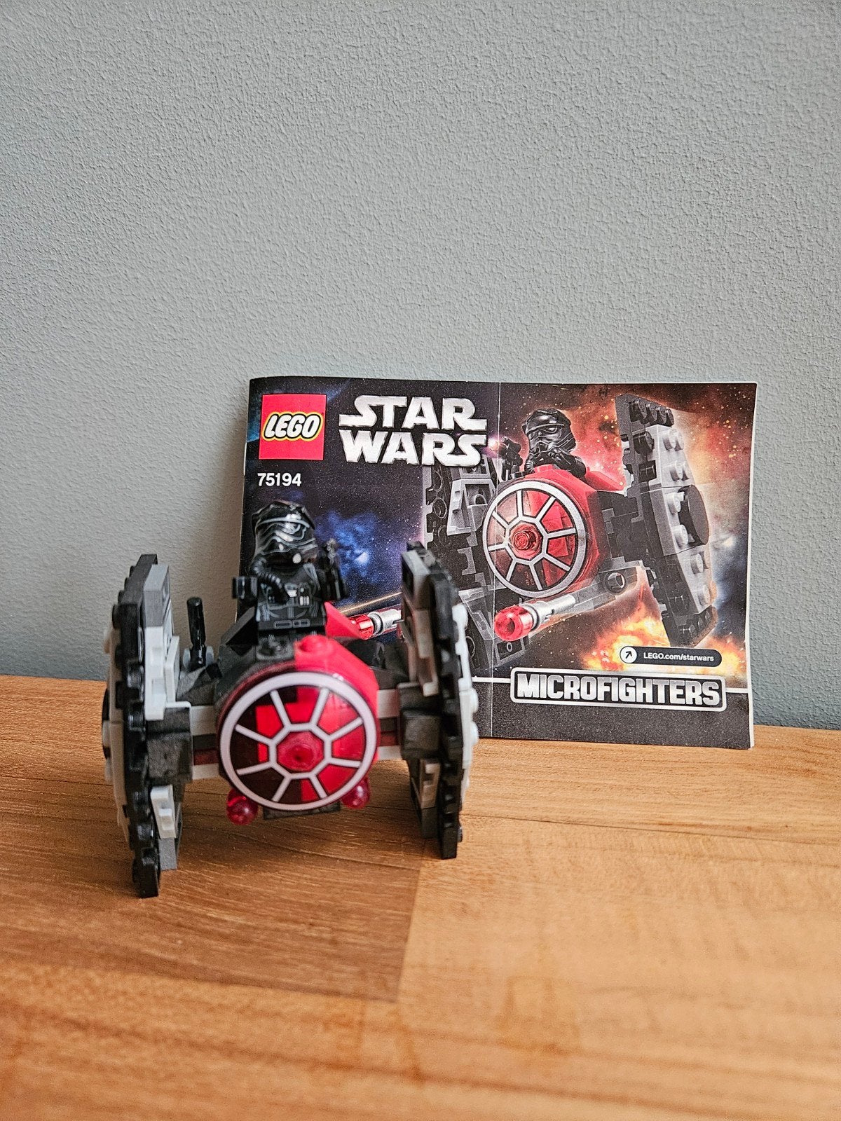 Lego Star Wars 75194 First Order TIE Fighter Microfighter, Compleet, Star Wars, Lego, Ophalen of Verzenden