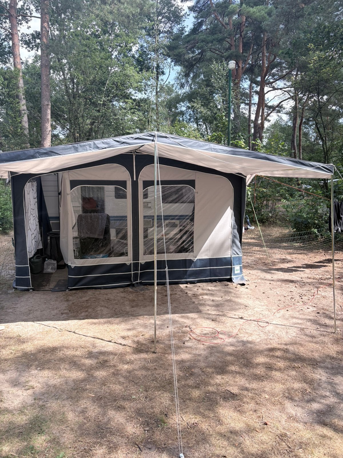Hymer Ten Cate voortent, Caravans en Kamperen, Ophalen, Gebruikt, Overige merken