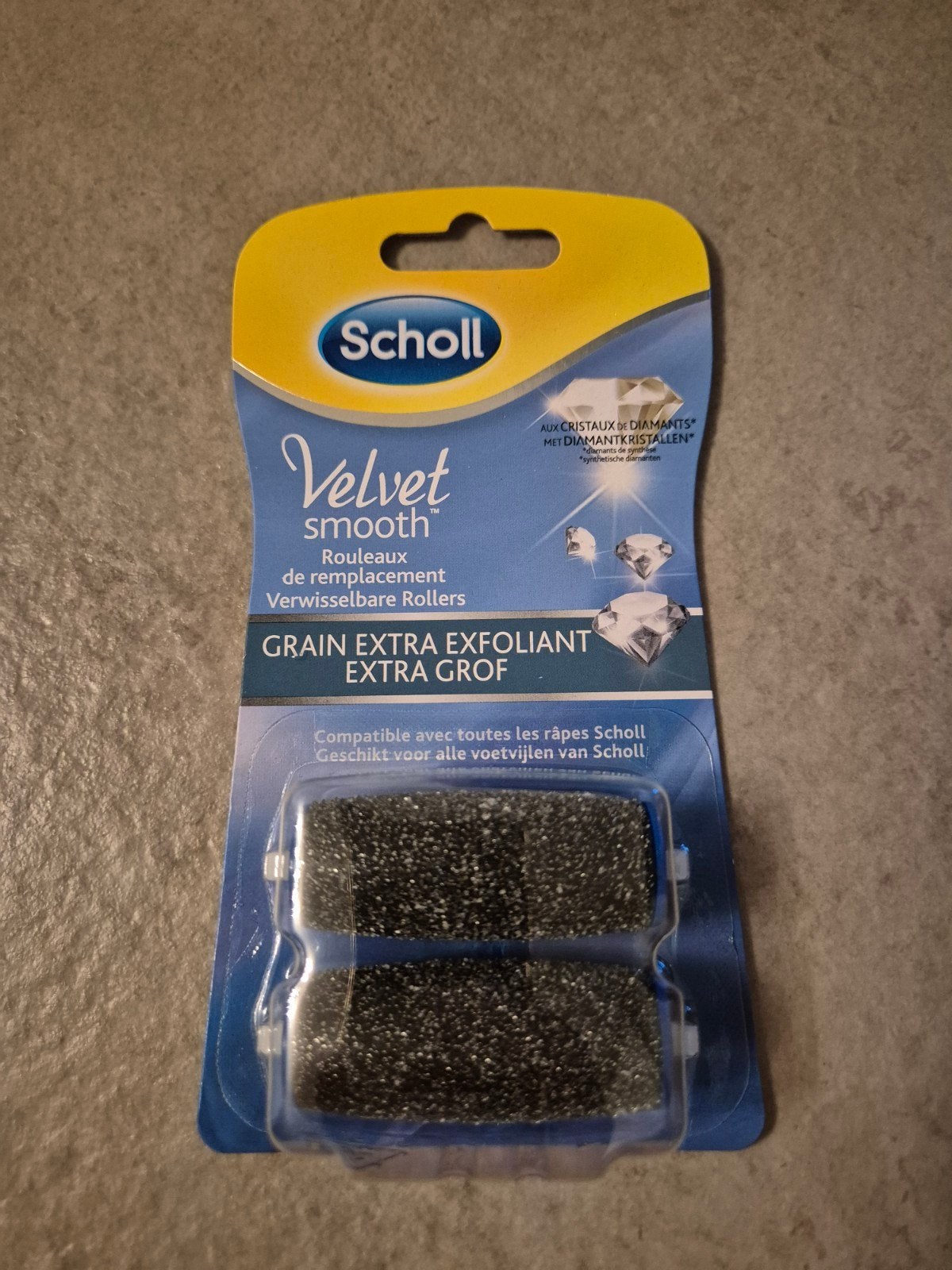 Scholl Velvet Smooth Extra Grof Vervangende Rollers, Ophalen of Verzenden, Nieuw, Hand- en Voetverzorging