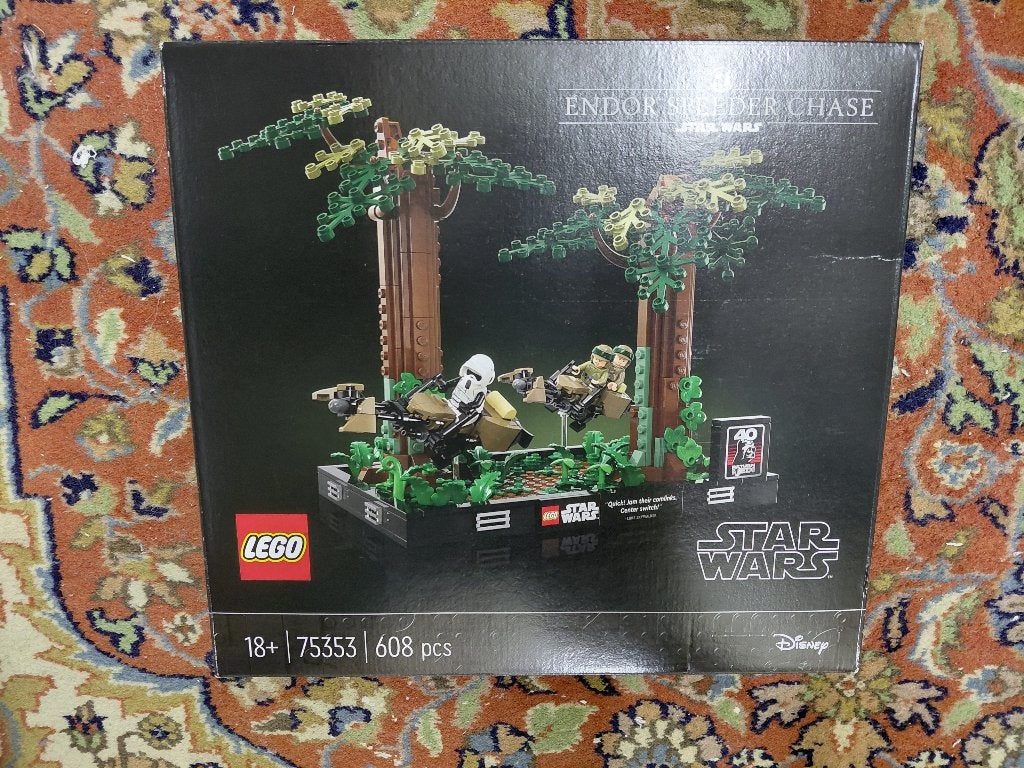 Lego 75353 Endor speeder chase diorama (sealed), Star Wars, Lego, Nieuw, Ophalen of Verzenden