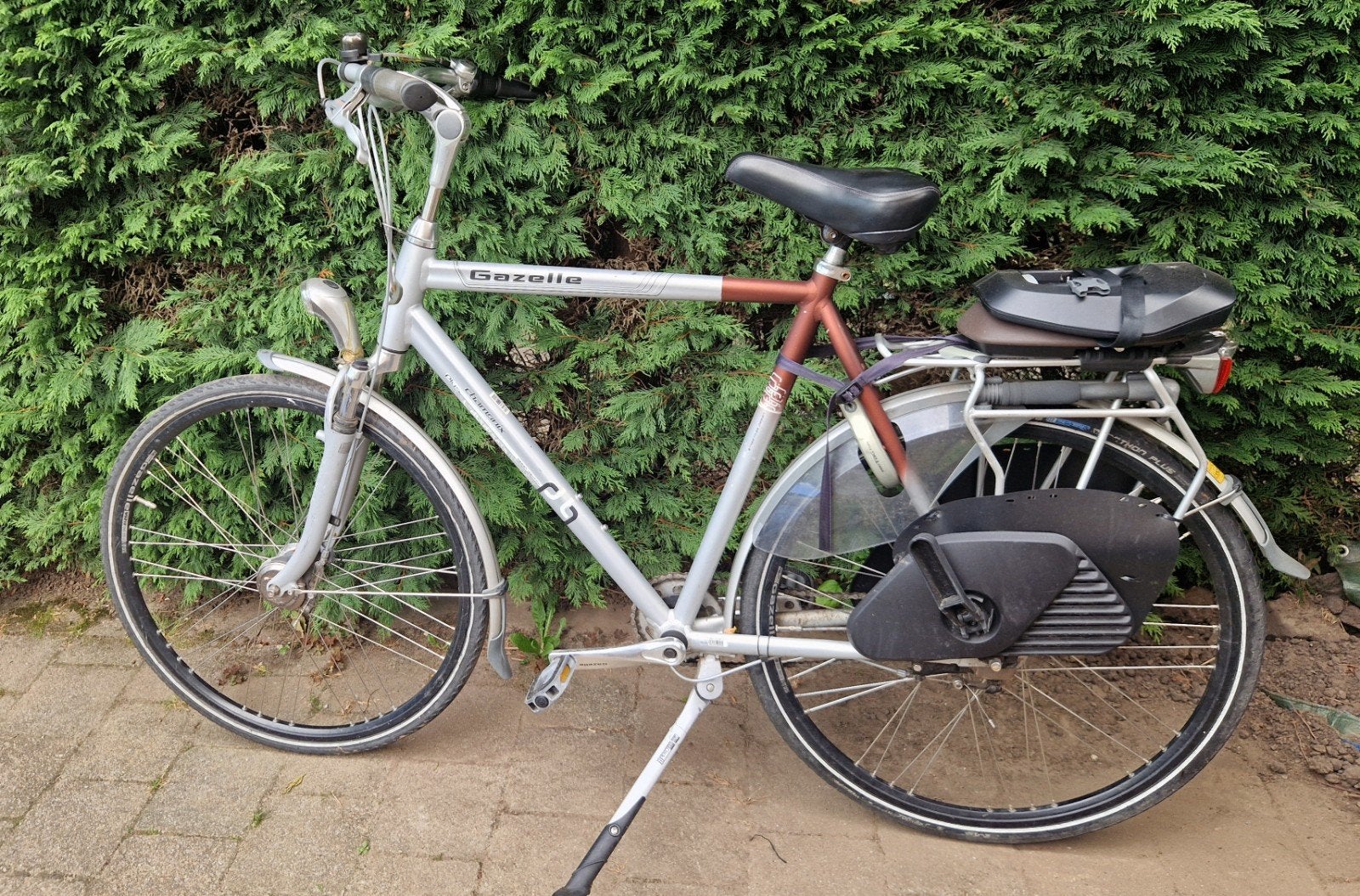 Gazelle Chamonix Plus herenfiets, Gebruikt, Versnellingen, Gazelle, 56 cm of meer