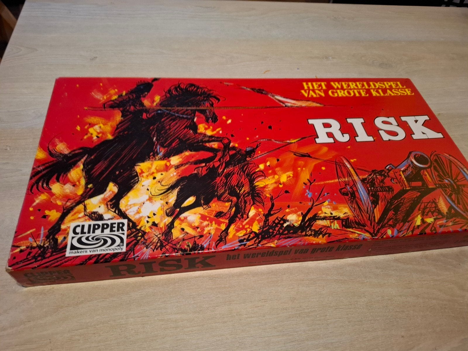 Risk - Het Wereldspel van Grote Klasse (Clipper), Hobby en Vrije tijd, Gezelschapsspellen | Bordspellen, Gebruikt, Clipper, Vijf spelers of meer