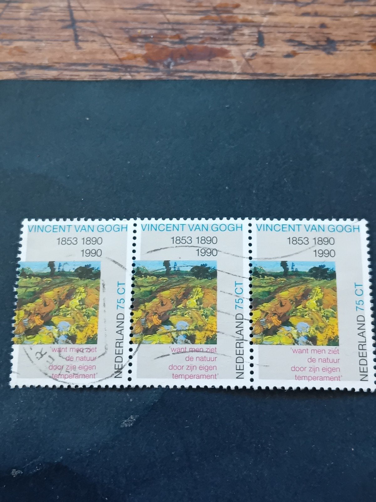 Postzegels Vincent van Gogh 1990 - 3 stuks, Ophalen of Verzenden, Na 1940, Postfris