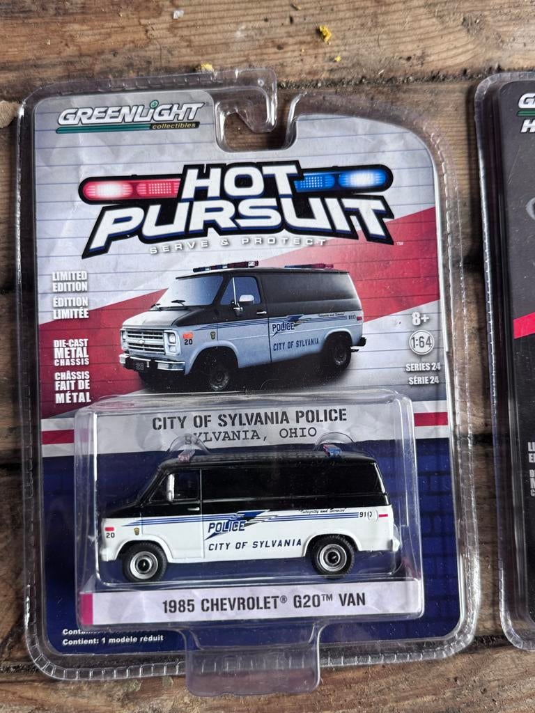 Greenlight Hollywood, Hot Pursuit, Blue Collar Collectie, Ophalen of Verzenden, Nieuw, Auto