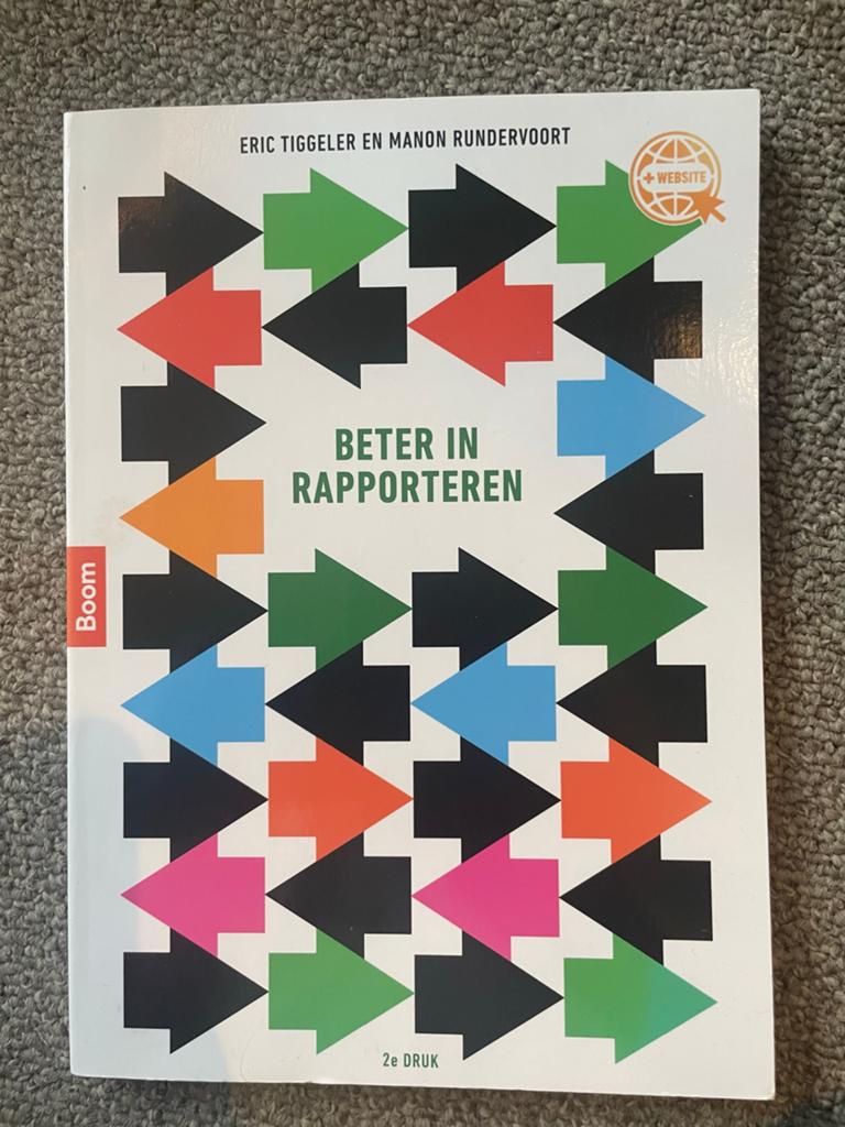 Beter in Rapporteren - Eric Tiggeler & Manon Rundervoort, Ophalen of Verzenden, Gamma, Zo goed als nieuw, HBO