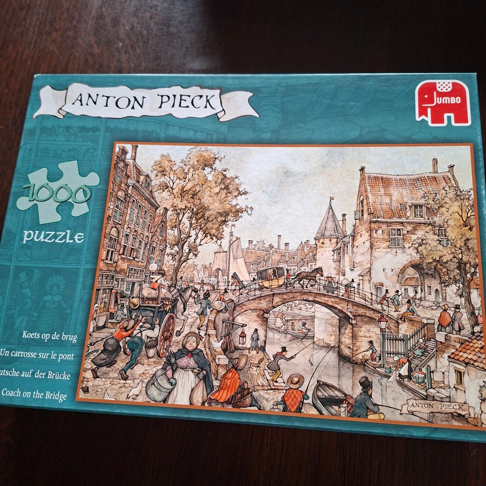 Puzzel Anton Pieck, Ophalen of Verzenden, 500 t/m 1500 stukjes, Zo goed als nieuw, Legpuzzel