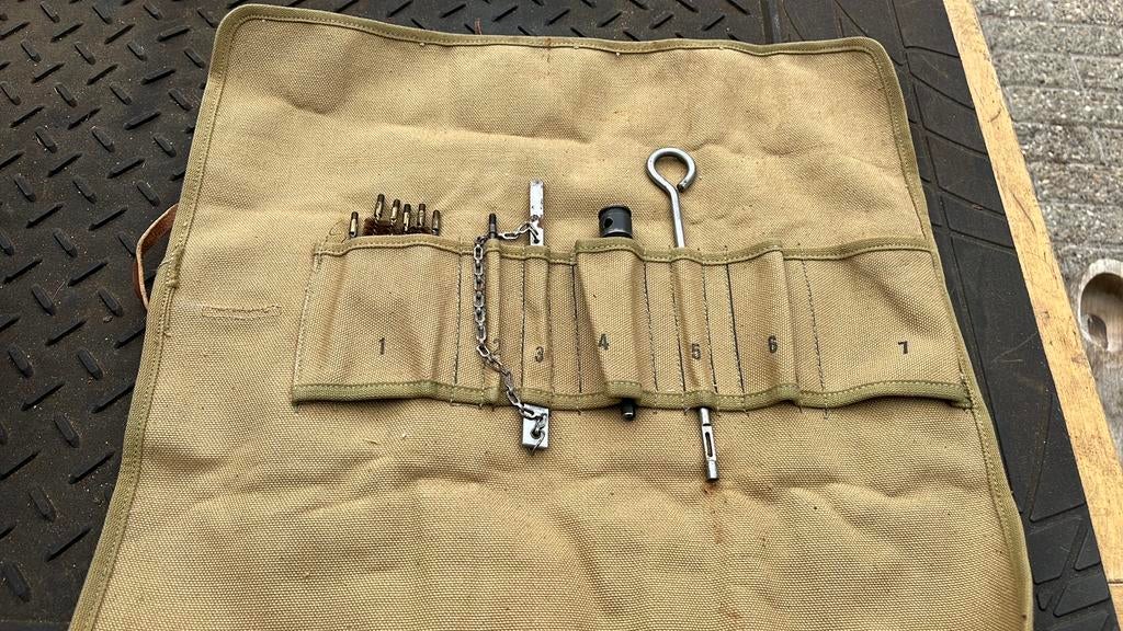 Gereedschap M6 37mm gun, Verzamelen, Militaria | Tweede Wereldoorlog, Ophalen of Verzenden, Landmacht, Engeland, Overige typen
