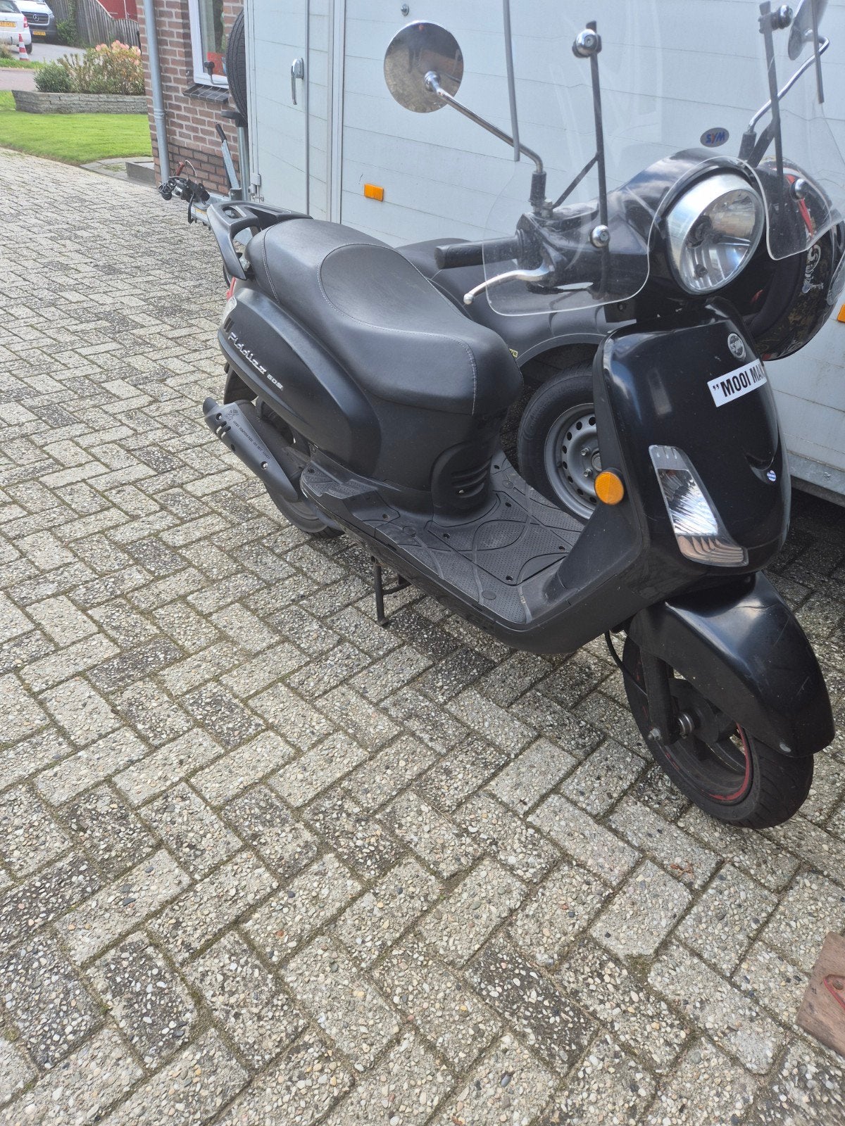 sym fiddle 2 2019, Ophalen, Gebruikt, Maximaal 45 km/u, Benzine