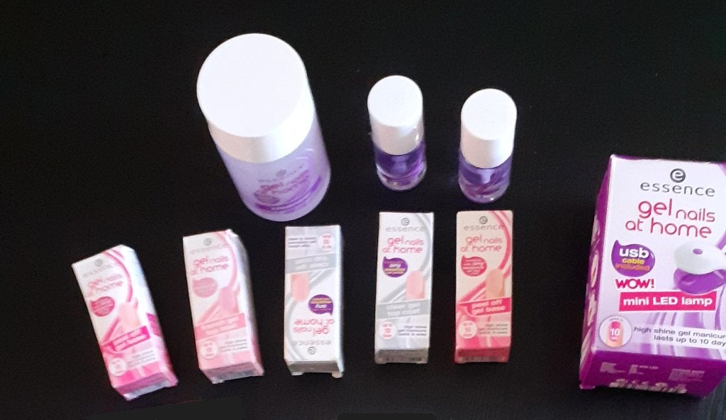 Gel Nagellak Set met Led Lamp, Overige kleuren, Ophalen of Verzenden, Zo goed als nieuw, Handen en Nagels