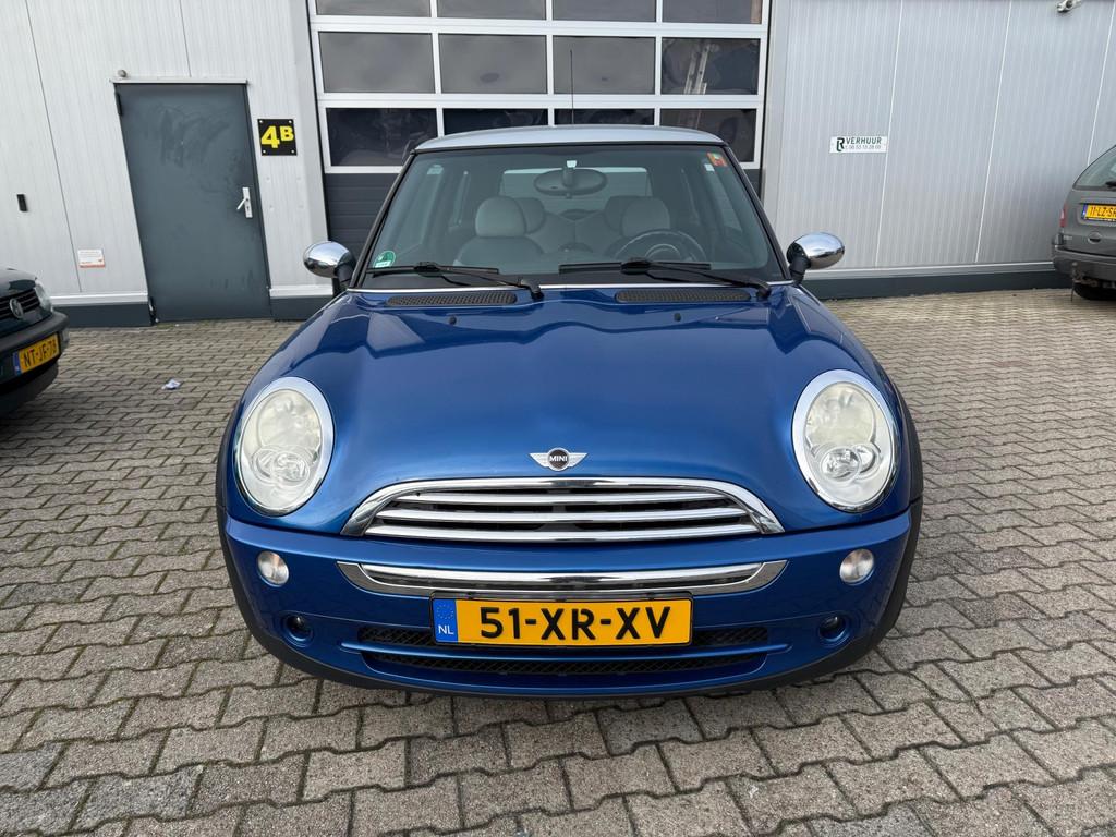 Mini Cooper 1.6 Checkmate 2006 Airco Leder Stoelverwarming, Auto's, Mini, Voorwielaandrijving, Gebruikt, 4 cilinders, 116 pk