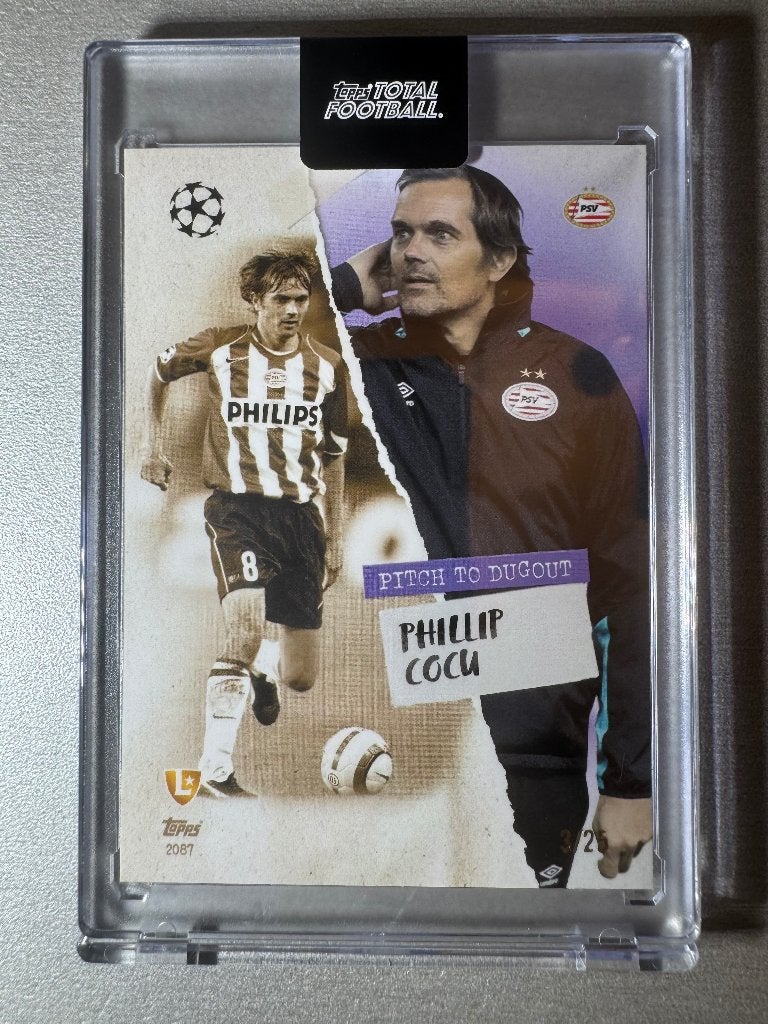 Philip Cocu Topps Pitch to Dugout /25, Verzenden, Zo goed als nieuw, Plaatje