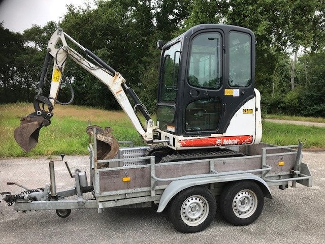 Verhuur/verkoop minikraan Bobcat