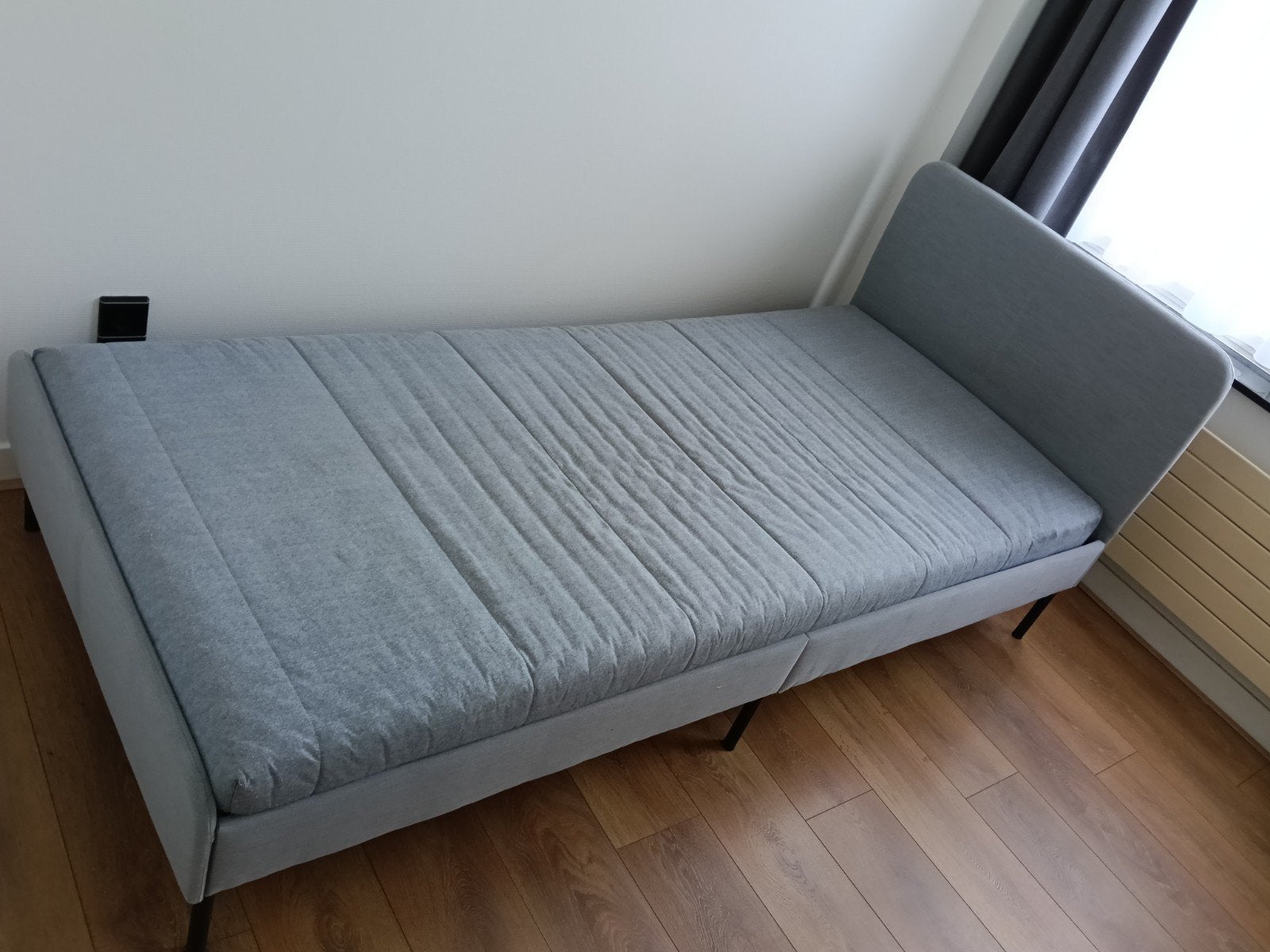 1 persoonsbed, IKEA, Ophalen, Gebruikt, 90 cm, Eenpersoons