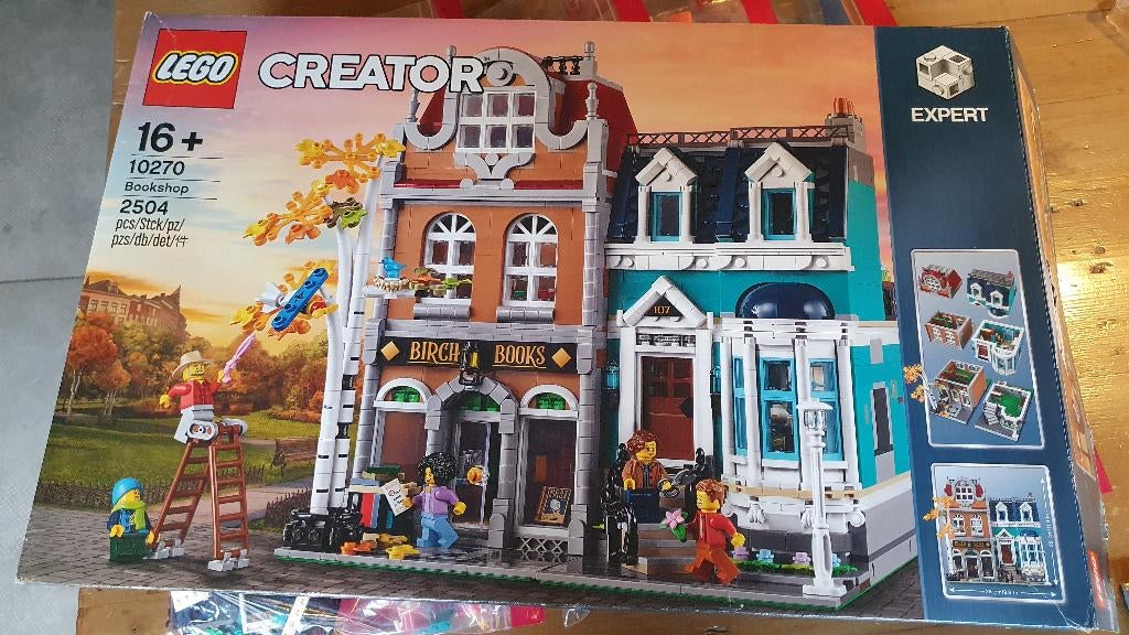 Lego Expert Bookshop 10270, Kinderen en Baby's, Speelgoed | Duplo en Lego, Lego, Ophalen of Verzenden, Zo goed als nieuw, Compleet