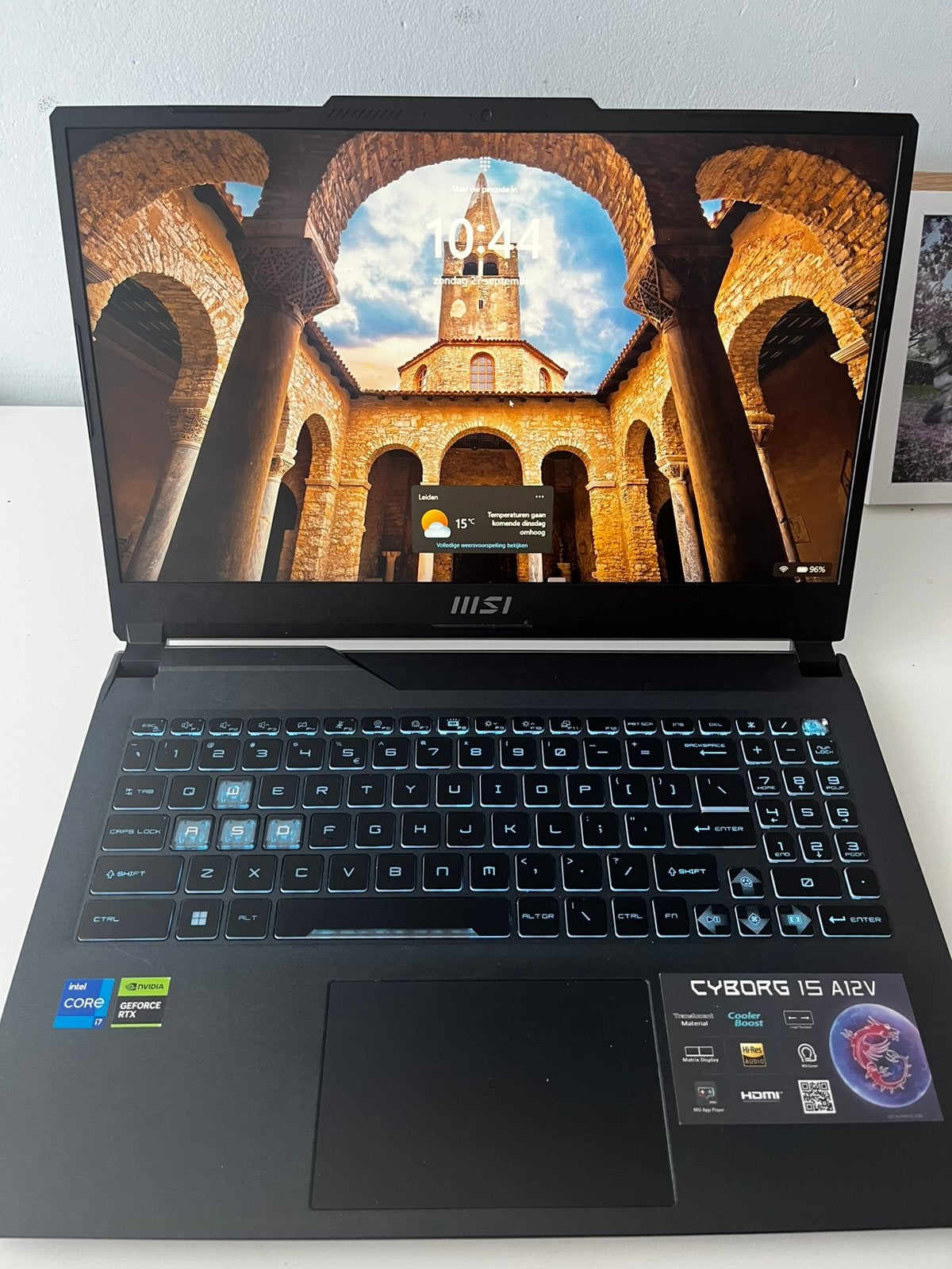 MSI Cyborg 15 A12VF Gaming Laptop, Ophalen, Met videokaart, Zo goed als nieuw, Gaming