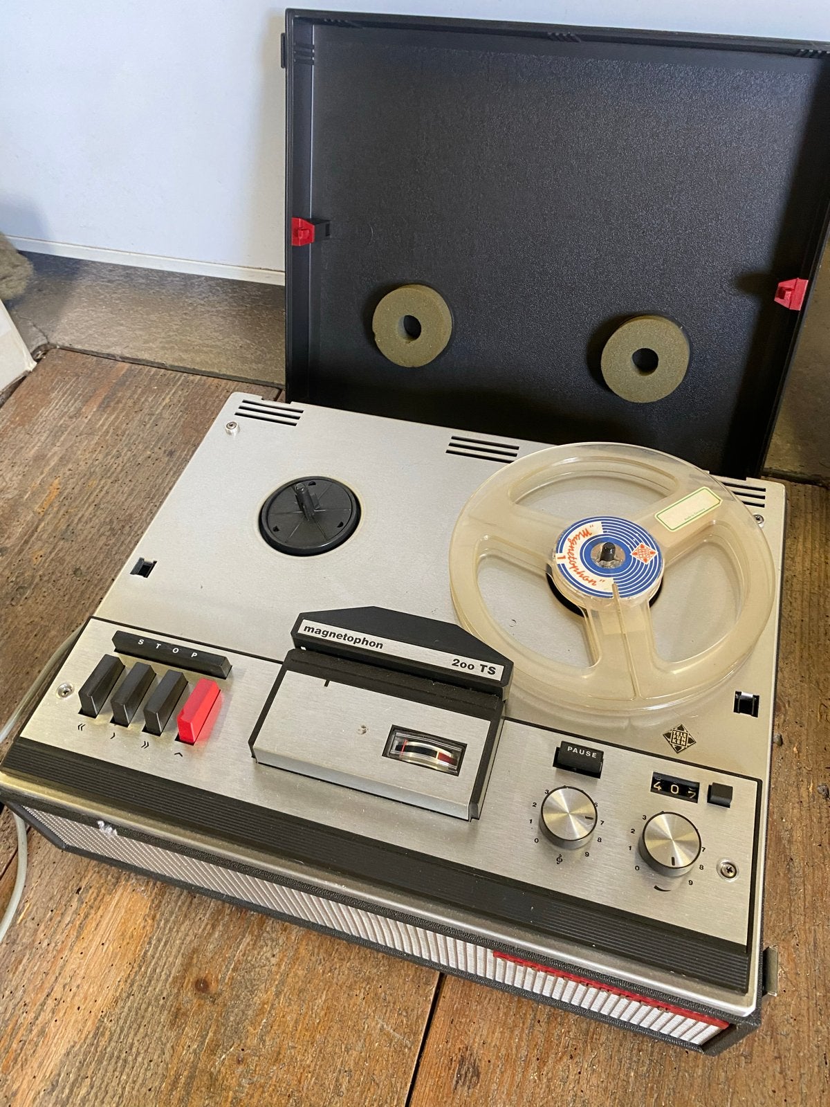 Vintage Bandrecorder Telefunken Magnetophon 200 TS, Ophalen, Bandrecorder
