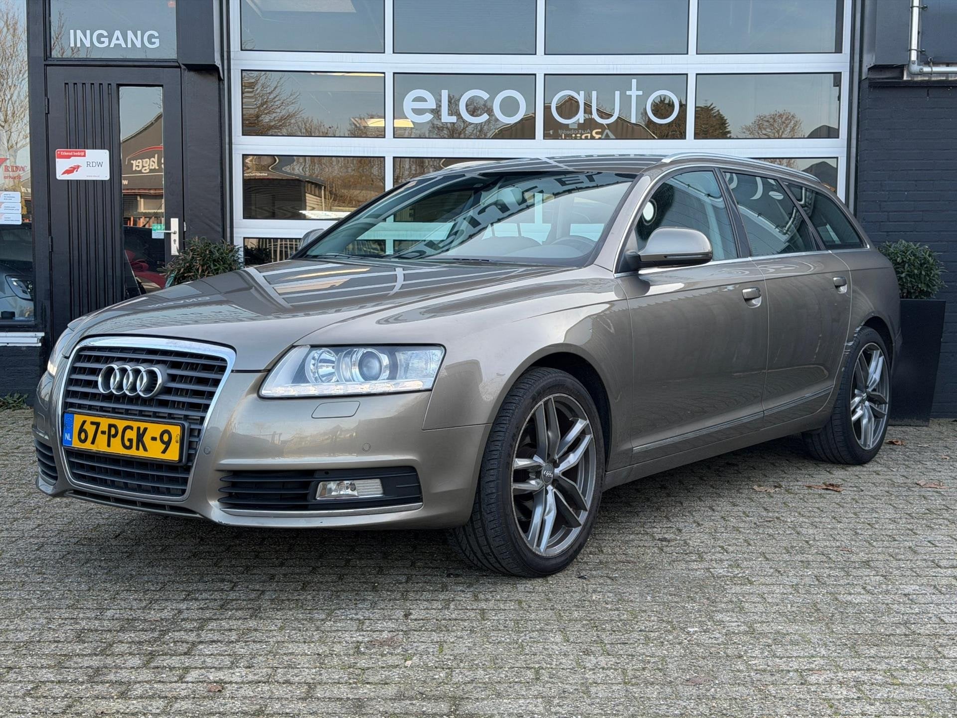 Audi A6 Avant 2.0 TFSI Advance / Led / Xenon Facelift / Expo, Euro 5, Stof, Zwart, 4 cilinders