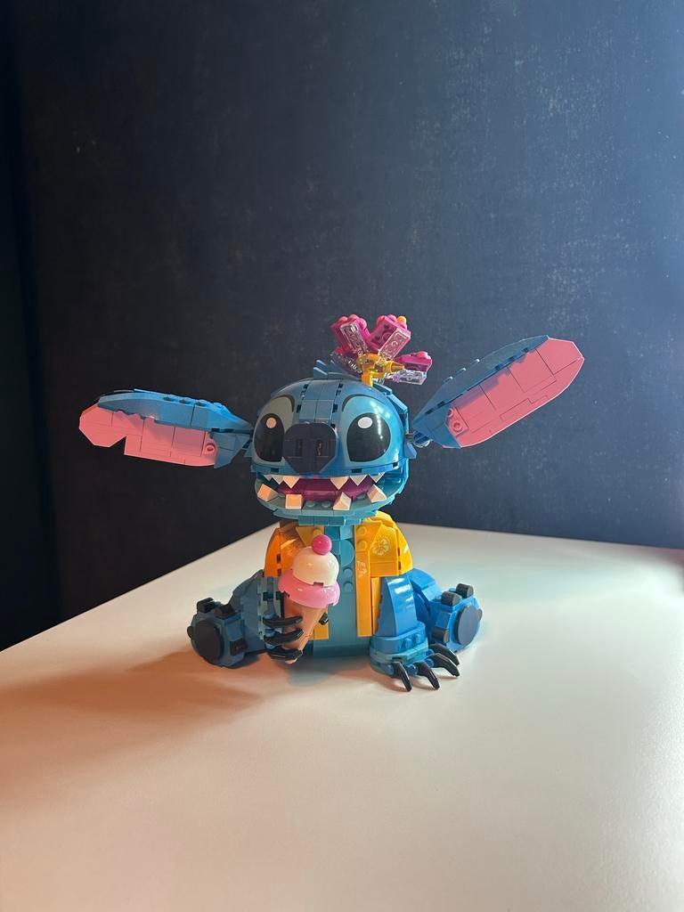 Lego Disney Stitch met boekje, Lego, Ophalen of Verzenden, Zo goed als nieuw, Compleet