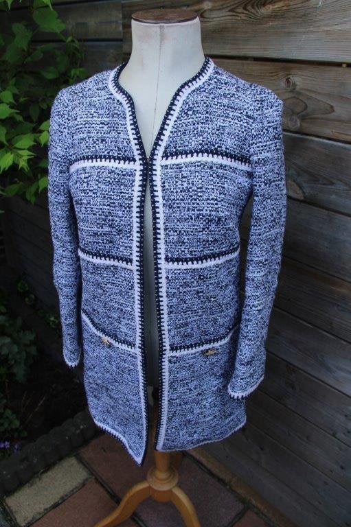 Jasje blauw Luisa Spagnoli mt 40 Vaste prijs, Maat 38/40 (M), Blauw, Ophalen of Verzenden, Zo goed als nieuw