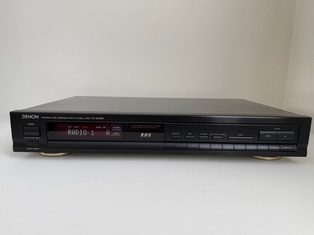 Denon TU-580RD RDS tuner, Ophalen of Verzenden, Zo goed als nieuw, Analoog