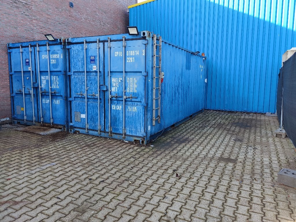 Opslagcontainers Waarderpolder Haarlem te huur, Ophalen