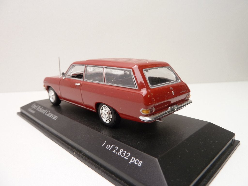 Opel Rekord Caravan  ''  Minichamps '', Ophalen of Verzenden, Zo goed als nieuw, Auto, MiniChamps