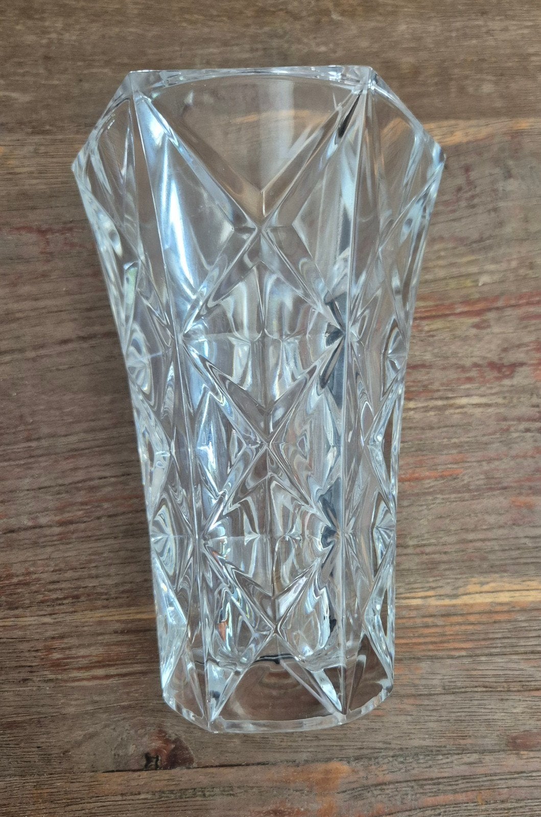 Sierlijke kristallen vaas, 17cm, Ophalen