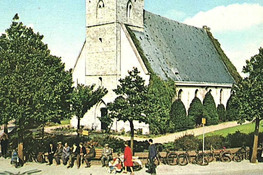 984439	Noordwijkerhout	t Witte Kerkje	1965 ZH	Gelopen, Ophalen of Verzenden, 1960 tot 1980, Gelopen, Zuid-Holland