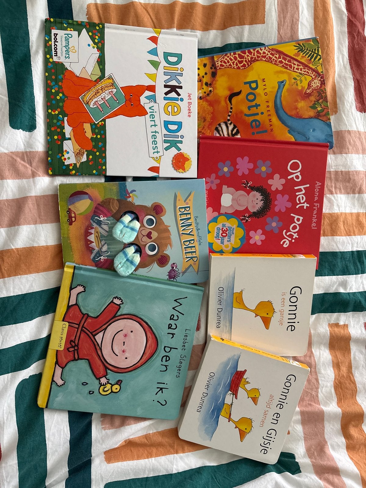 Kinderboeken: Dikkie Dik, Gonnie, Potje!, Benny Beer, Ophalen of Verzenden, Gelezen, 1 tot 2 jaar